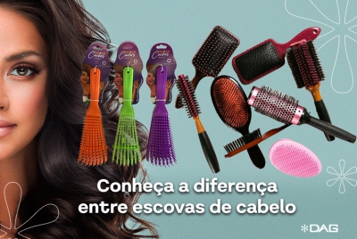 Escovas de cabelo - entenda as diferenças